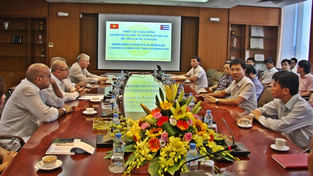 Cuban Minister of Construction requested to finish procedures of establishing joint ventures in Cuba for building materials production within October 2016